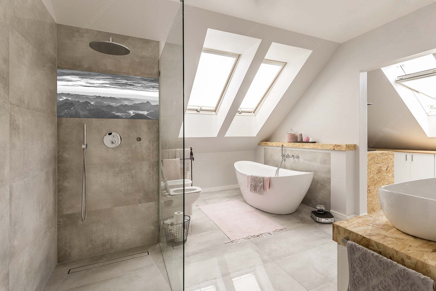 Wetterberuhigung – Größe ca. 100x50cm, Seitenverhältnis 2:1 — Zugspitze Abendstimmung Blick von der Zugspitze über Thannheimer Berge nach einem Gewitterregen - Wetterberuhigung - Größe ca. 100x50cm, Seitenverhältnis 2:1 - Zugspitze Abendstimmung - weitere Infos unter https://www.kriner-weiermann.de