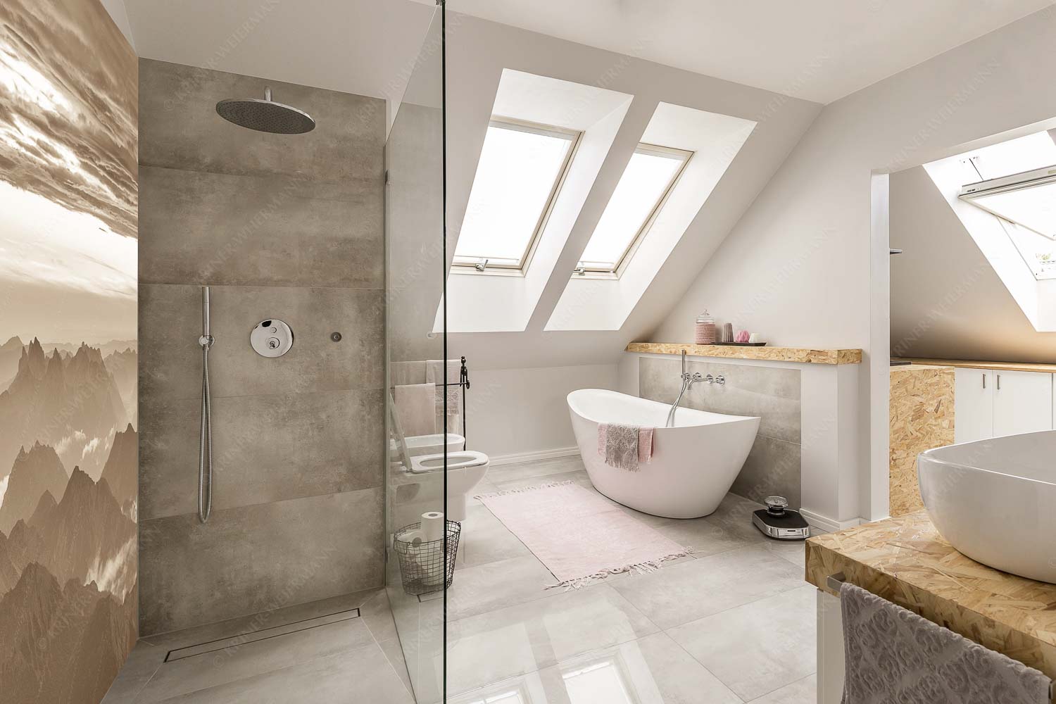 Wetterberuhigung – Größe ca. 150x225cm, Seitenverhältnis 2:3 — Zugspitze Abendstimmung Blick von der Zugspitze über Thannheimer Berge nach einem Gewitterregen - Wetterberuhigung - Größe ca. 150x225cm, Seitenverhältnis 2:3 - Zugspitze Abendstimmung - weitere Infos unter https://www.kriner-weiermann.de