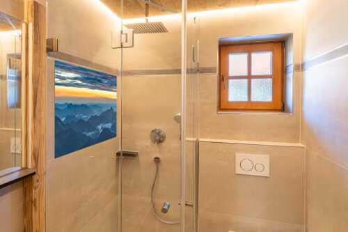 Blick von der Zugspitze über Thannheimer Berge nach einem Gewitterregen - Wetterberuhigung - Größe ca. 120x80cm, Seitenverhältnis 3:2 - Zugspitze Abendstimmung - weitere Infos unter https://www.kriner-weiermann.de