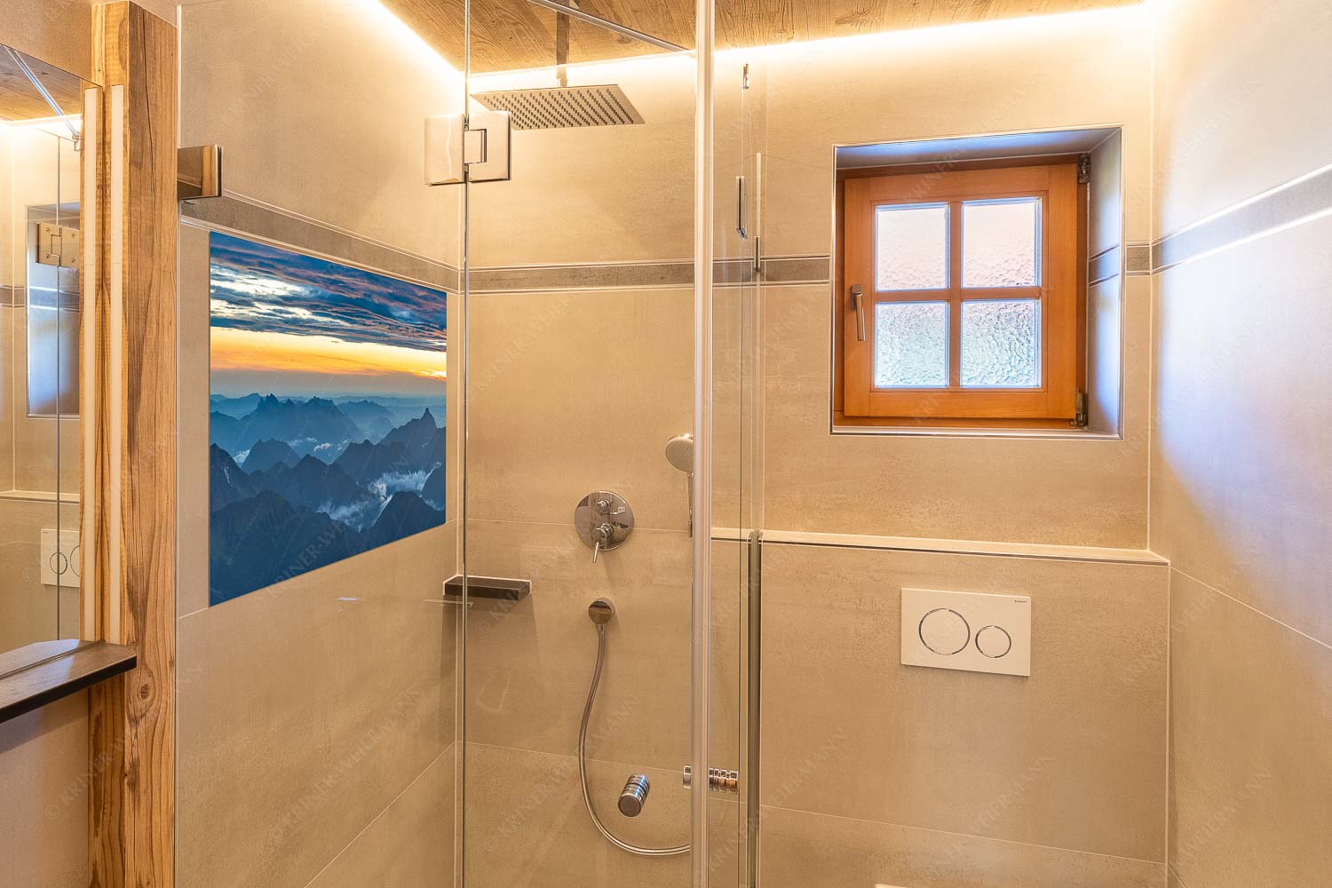 Wetterberuhigung – Größe ca. 120x80cm, Seitenverhältnis 3:2 — Zugspitze Abendstimmung Blick von der Zugspitze über Thannheimer Berge nach einem Gewitterregen - Wetterberuhigung - Größe ca. 120x80cm, Seitenverhältnis 3:2 - Zugspitze Abendstimmung - weitere Infos unter https://www.kriner-weiermann.de