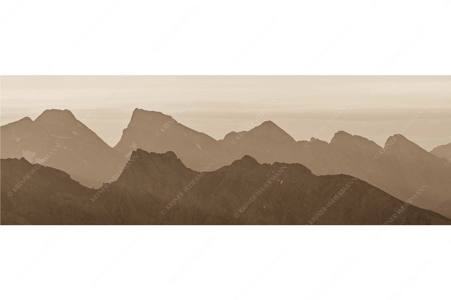 Mittenwalder Höhenweg und Sulzleklammspitz vor Vogelkar- und Östlicher Karwendelspitze
