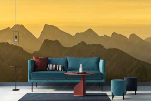 Mittenwalder Höhenweg und Sulzleklammspitz vor Vogelkar- und Östlicher Karwendelspitze - Wie kopiert - Größe ca. 400x200cm, Seitenverhältnis 2:1 - Mittenwalder Höhenweg und Östliche Karwendelspitze - weitere Infos unter https://www.kriner-weiermann.de