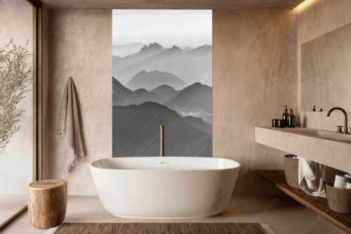 Mittsommerlicher Sonnenuntergang von der Zugspitze - Atemlos II - Wandbild - Größe ca. 160x240cm, Seitenverhältnis 2:3 - Zugspitze Sonnenuntergang - weitere Infos unter https://www.kriner-weiermann.de