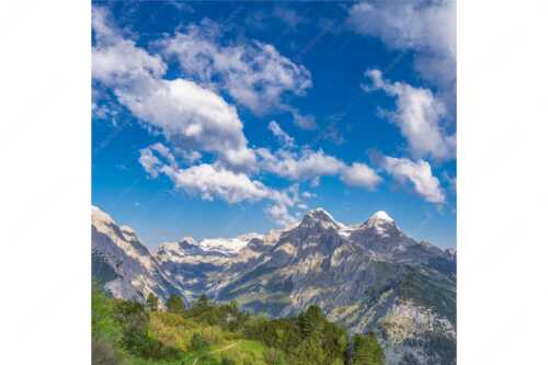 Blick über die Aussichtskanzel am Schachen zum Alpspitzmassiv mit Zugspitzplatt - Bella Vista - Seitenverhältnis 1:1 - Aussicht vom Schachen - weitere Infos unter https://www.kriner-weiermann.de