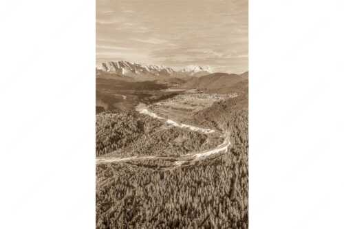 Blick über die Isar, Wallgau und Krün zum Wettersteingebirge - Das Obere Isartal - Seitenverhältnis 2:3 - Isar mit Wallgau Krün und Wetterstein - weitere Infos unter https://www.kriner-weiermann.de