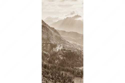 Die Abendsonne streicht noch über den Alpsee und Schloss Neuschwanstein - Die Schlösser - Seitenverhältnis 1:2 - Schloss Neuschwanstein - weitere Infos unter https://www.kriner-weiermann.de