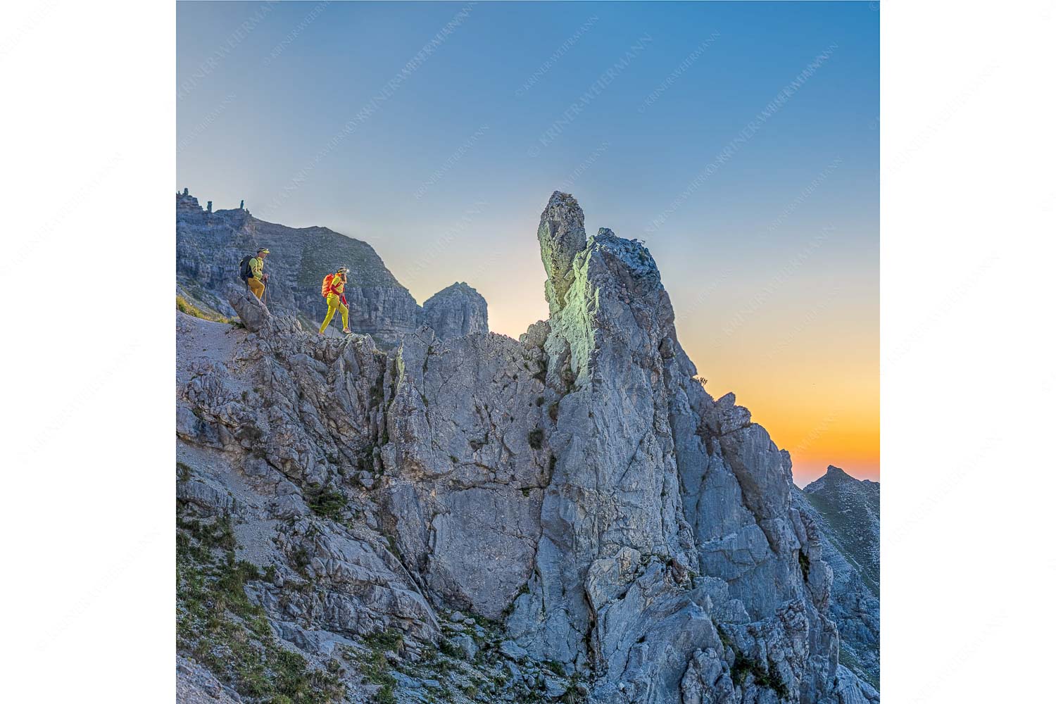 Ein wunderbarer Morgen – Seitenverhältnis 1:1 — Wandern im Soierngebirge Unterwegs im Soierngebiet bei Sonnenaufgang