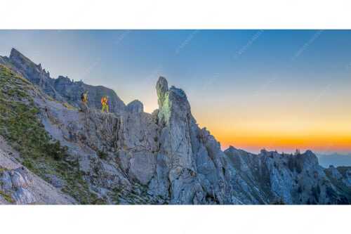 Unterwegs im Soierngebiet bei Sonnenaufgang - Ein wunderbarer Morgen - Seitenverhältnis 2:1 - Wandern im Soierngebirge - weitere Infos unter https://www.kriner-weiermann.de