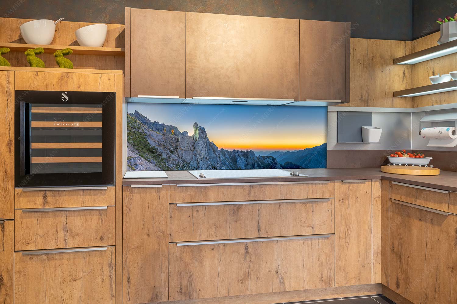 Ein wunderbarer Morgen – Größe ca. 180x60cm, Seitenverhältnis 3:1 — Wandern im Soierngebirge Unterwegs im Soierngebiet bei Sonnenaufgang - Ein wunderbarer Morgen - Größe ca. 180x60cm, Seitenverhältnis 3:1 - Wandern im Soierngebirge - weitere Infos unter https://www.kriner-weiermann.de