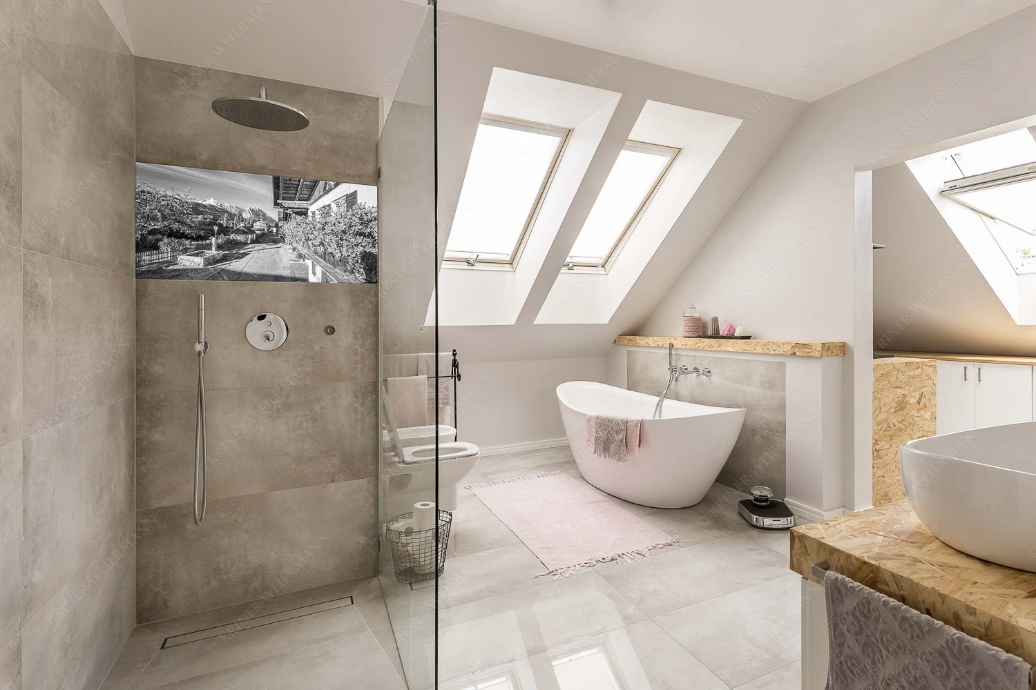 Frühlingsstraße – Größe ca. 100x50cm, Seitenverhältnis 2:1 — Garmisch mit Alpspitze und Waxenstein Blick von der Frühlingsstraße in Garmisch zum Zugspitzmassiv im Wetterstein - Frühlingsstraße - Größe ca. 100x50cm, Seitenverhältnis 2:1 - Garmisch mit Alpspitze und Waxenstein - weitere Infos unter https://www.kriner-weiermann.de