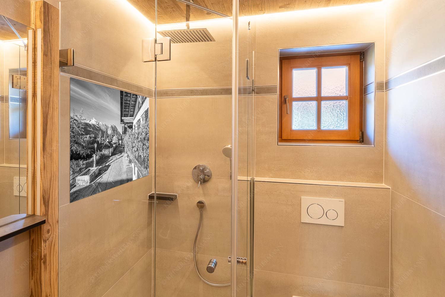 Frühlingsstraße – Größe ca. 120x80cm, Seitenverhältnis 3:2 — Garmisch mit Alpspitze und Waxenstein Blick von der Frühlingsstraße in Garmisch zum Zugspitzmassiv im Wetterstein - Frühlingsstraße - Größe ca. 120x80cm, Seitenverhältnis 3:2 - Garmisch mit Alpspitze und Waxenstein - weitere Infos unter https://www.kriner-weiermann.de