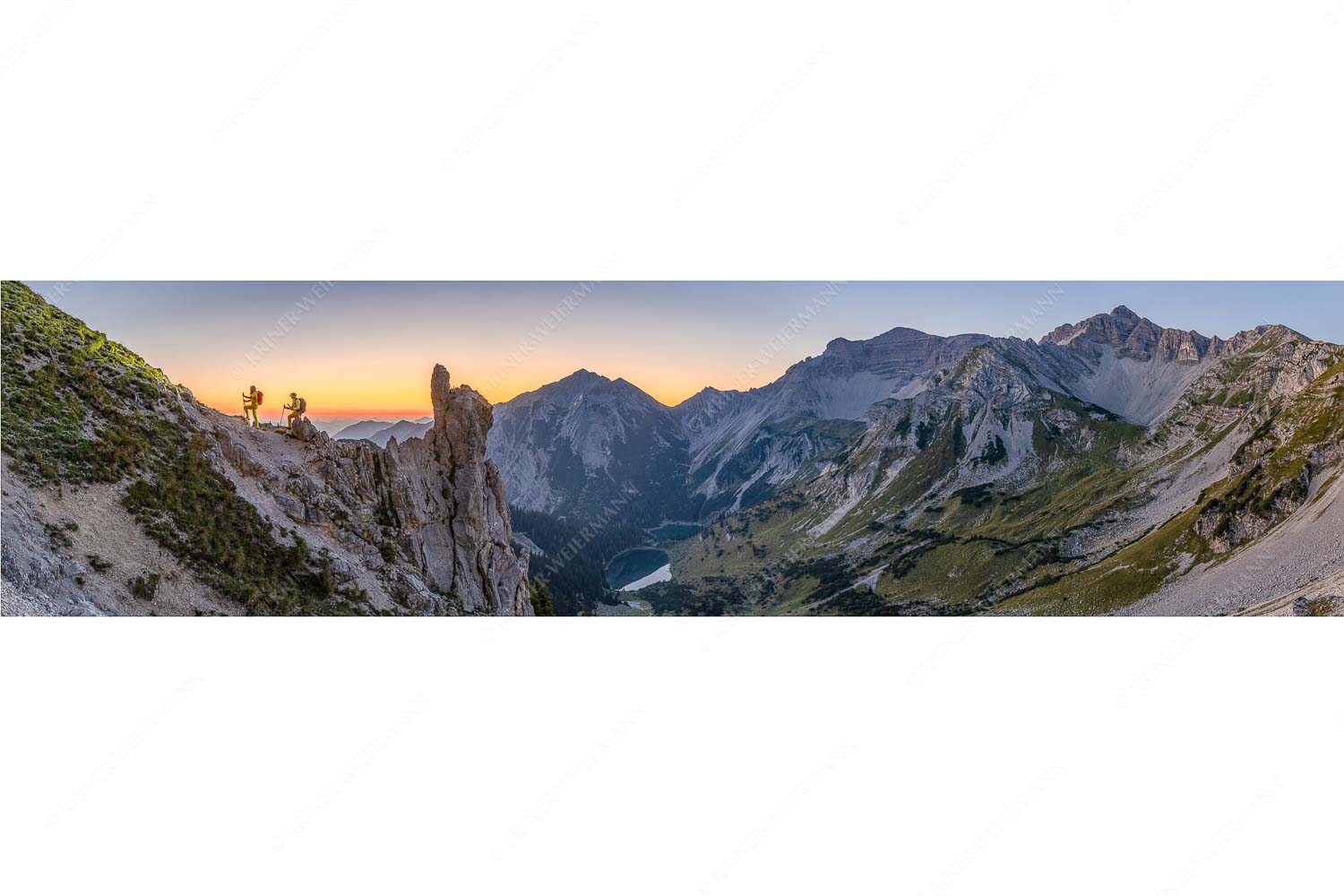 Die Morgendämmerung verspricht ein tolles Erlebnis im Aufstieg zur Schöttlkarspitze