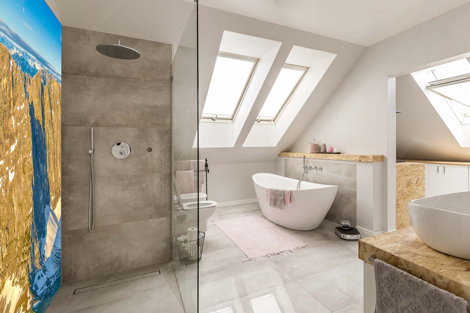 Goldener Riegel – Größe ca. 150x225cm, Seitenverhältnis 2:3 — Karwendelhauptkamm Blick in die Laliderer Nordwände im Karwendel bei Sonnenaufgang - Goldener Riegel - Größe ca. 150x225cm, Seitenverhältnis 2:3 - Karwendelhauptkamm - weitere Infos unter https://www.kriner-weiermann.de