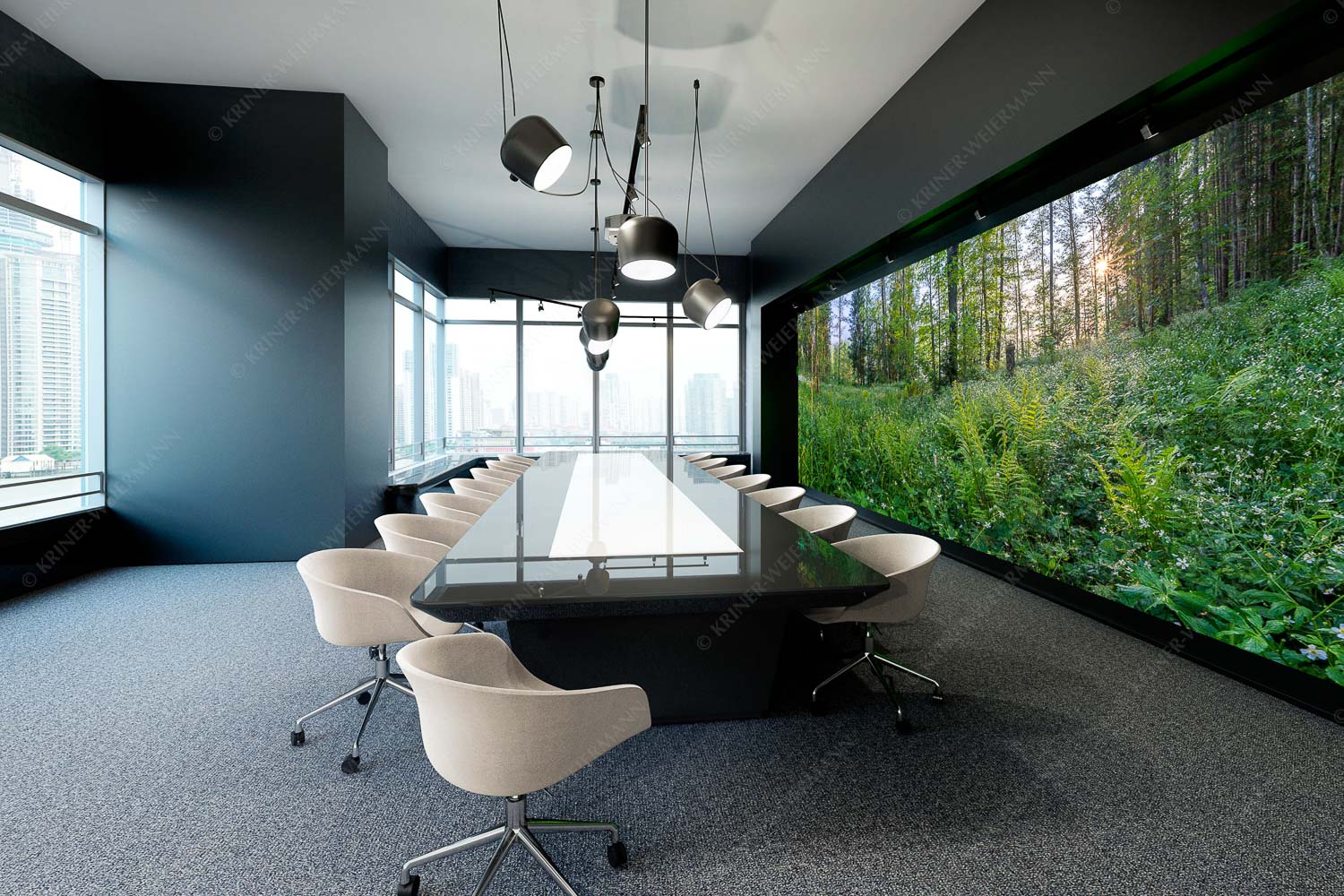 Grüner Teppich – Größe ca. 600x200cm, Seitenverhältnis 3:1 — Morgenstimmung am Barmsee Dichtes Grün im Frühlinng an den Uferregionen von Barmsee und Grubsee - Grüner Teppich - Größe ca. 600x200cm, Seitenverhältnis 3:1 - Morgenstimmung am Barmsee - weitere Infos unter https://www.kriner-weiermann.de