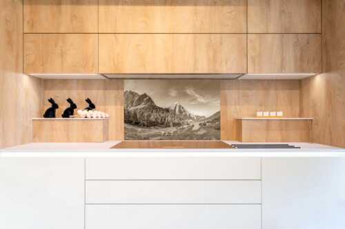 Jungvieh auf der Hallerangeralm mit Speckkar- und Lafatscherspitze im Karwendelgebirge - Halleranger Almweide - Größe ca. 90x60cm, Seitenverhältnis 3: - Speckkar und Lafatscher im Karwendel - weitere Infos unter https://www.kriner-weiermann.de