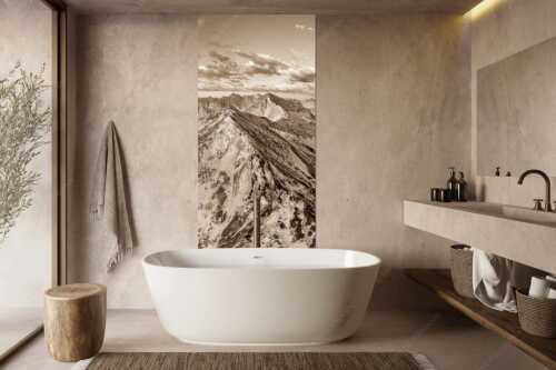 Blick über Krapfenkarspitze zur Soiernspitze im Soierngebirge - Hinterm Krapfenkar - Größe ca. 100x200cm, Seitenverhältnis 1: - Soiernspitze und Karwendel - weitere Infos unter https://www.kriner-weiermann.de