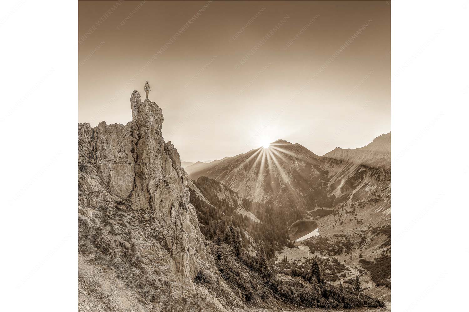 Spitzenerlebnis beim Sonnenaufgang im Soierngebirge