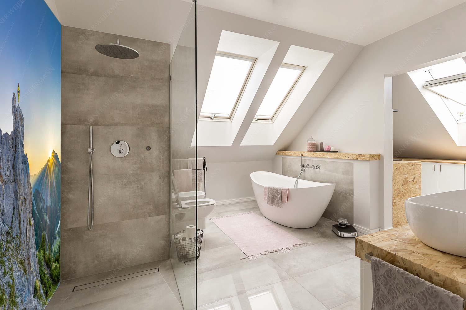 Ich sehe was du nicht siehst – Größe ca. 150x225cm, Seitenverhältnis 2:3 — Klettern im Karwendel Spitzenerlebnis beim Sonnenaufgang im Soierngebirge - Ich sehe was du nicht siehst - Größe ca. 150x225cm, Seitenverhältnis 2:3 - Klettern im Karwendel - weitere Infos unter https://www.kriner-weiermann.de