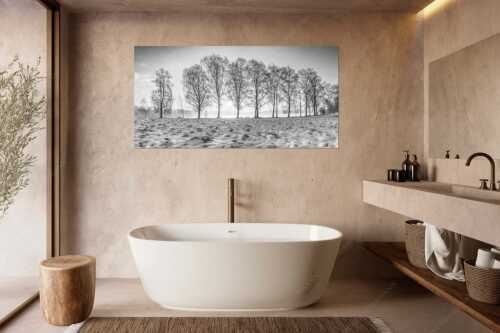 Blick über den Staffelsee in Uffing in den Sonnenaufgang - In der Früh - Größe ca. 180x90cm, Seitenverhältnis 2:1 - Uffing am Staffelsee - weitere Infos unter https://www.kriner-weiermann.de