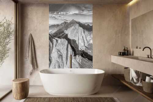 Speckkar und Lafatscher am Halleranger bei erstem Licht nach Gewitter - Karwendel Dome - Größe ca. 160x240cm, Seitenverhältnis 2:3 - Lafatscher im Karwendel - weitere Infos unter https://www.kriner-weiermann.de