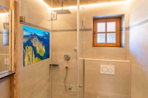 Speckkar und Lafatscher am Halleranger bei erstem Licht nach Gewitter - Karwendel Dome - Größe ca. 120x80cm, Seitenverhältnis 3:2 - Lafatscher im Karwendel - weitere Infos unter https://www.kriner-weiermann.de