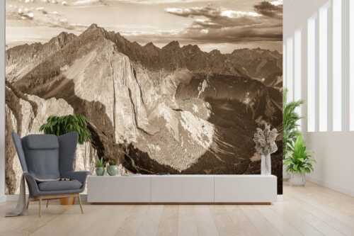 Speckkar und Lafatscher am Halleranger bei erstem Licht nach Gewitter - Karwendel Dome - Größe ca. 300x200cm, Seitenverhältnis 3:2 - Lafatscher im Karwendel - weitere Infos unter https://www.kriner-weiermann.de