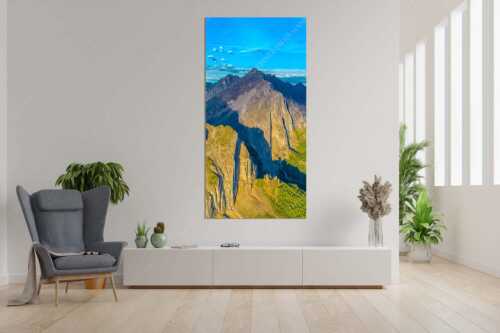 Speckkar und Lafatscher am Halleranger bei erstem Licht nach Gewitter - Karwendel Dome - Größe ca. 90x180cm, Seitenverhältnis 1:2 - Lafatscher im Karwendel - weitere Infos unter https://www.kriner-weiermann.de