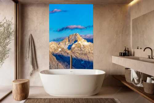 Kaltwasserkar-, und Birkkarspitze im Karwendel angezuckert Anfang August - Karwendelgrößen - Größe ca. 160x240cm, Seitenverhältnis 2:3 - Kaltwasserkarspitze und Birkkarspitze - weitere Infos unter https://www.kriner-weiermann.de
