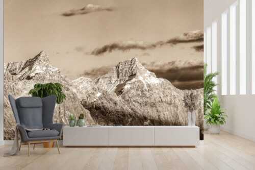 Kaltwasserkar-, und Birkkarspitze im Karwendel angezuckert Anfang August - Karwendelgrößen - Größe ca. 300x200cm, Seitenverhältnis 3:2 - Kaltwasserkarspitze und Birkkarspitze - weitere Infos unter https://www.kriner-weiermann.de
