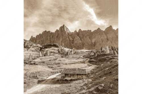 Blick über die Ladizalm zur Lalidererspitze im Karwendelgebirge - Malerisches Karwendel - Seitenverhältnis 1:1 - Ladizalm im Karwendel - weitere Infos unter https://www.kriner-weiermann.de