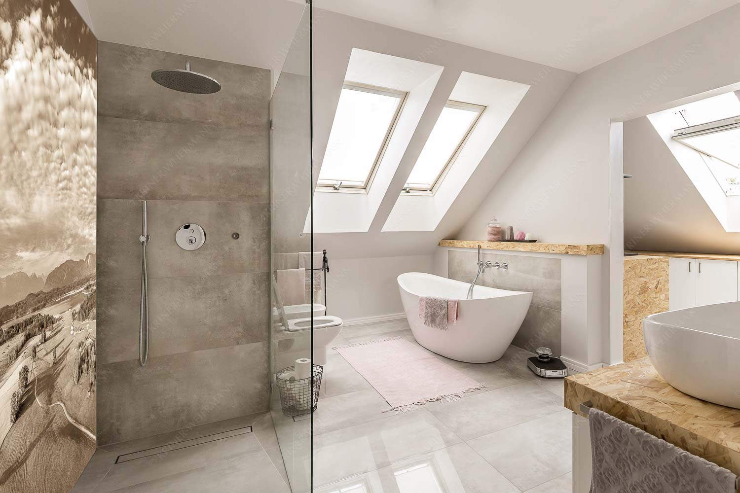 Obersee – Größe ca. 150x225cm, Seitenverhältnis 2:3 — Staffelsee Blick über den Staffelsee zum Estergebirge und den Ammergebirge - Obersee - Größe ca. 150x225cm, Seitenverhältnis 2:3 - Staffelsee - weitere Infos unter https://www.kriner-weiermann.de