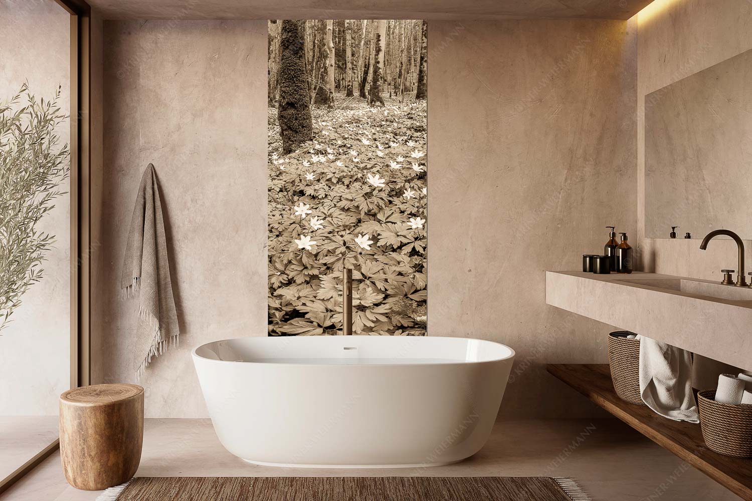 Röschenteppich – Größe ca. 100x200cm, Seitenverhältnis 1:2 — Buschwindröschen Buschwindröschen bei Murnau - Röschenteppich - Größe ca. 100x200cm, Seitenverhältnis 1:2 - Buschwindröschen - weitere Infos unter https://www.kriner-weiermann.de