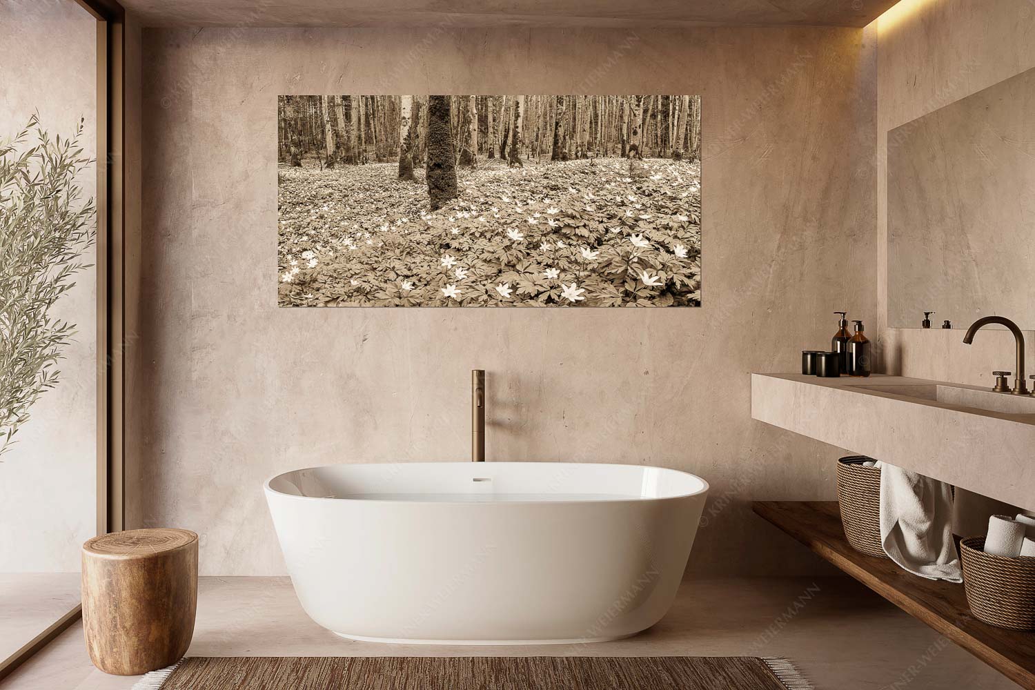 Röschenteppich – Größe ca. 180x90cm, Seitenverhältnis 2:1 — Buschwindröschen Buschwindröschen bei Murnau - Röschenteppich - Größe ca. 180x90cm, Seitenverhältnis 2:1 - Buschwindröschen - weitere Infos unter https://www.kriner-weiermann.de