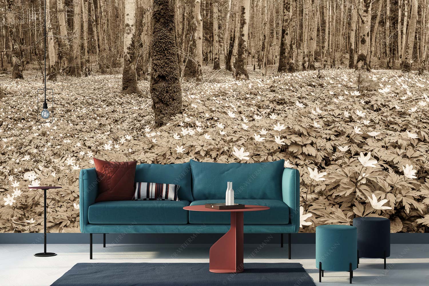 Röschenteppich – Größe ca. 400x200cm, Seitenverhältnis 2:1 — Buschwindröschen Buschwindröschen bei Murnau - Röschenteppich - Größe ca. 400x200cm, Seitenverhältnis 2:1 - Buschwindröschen - weitere Infos unter https://www.kriner-weiermann.de