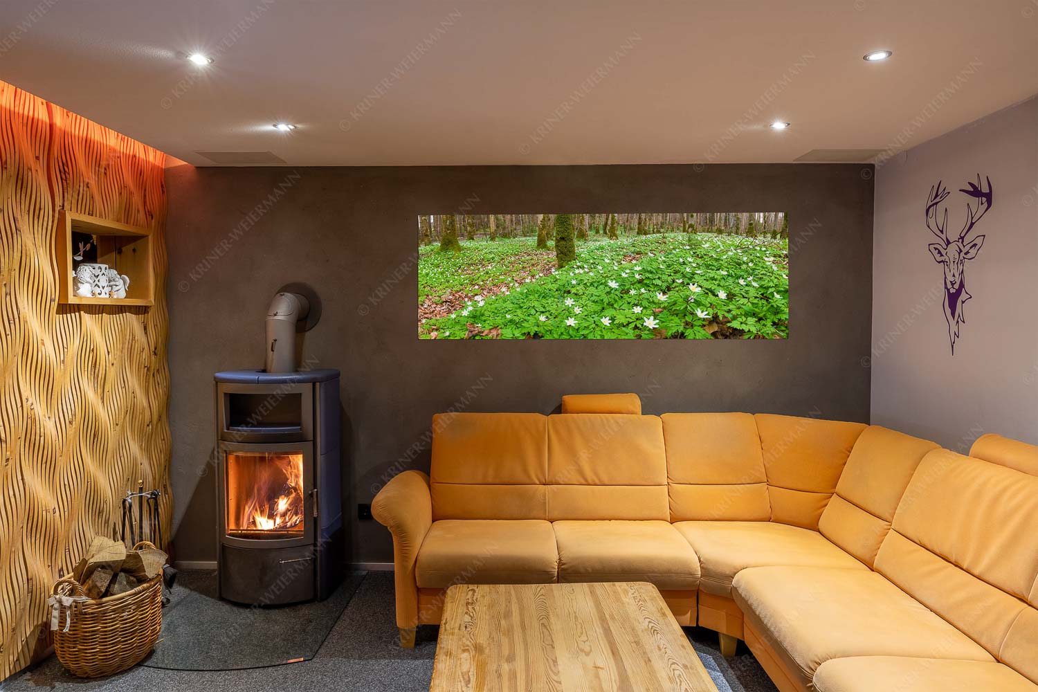 Röschenteppich – Größe ca. 180x60cm, Seitenverhältnis 3:1 — Buschwindröschen Buschwindröschen bei Murnau - Röschenteppich - Größe ca. 180x60cm, Seitenverhältnis 3:1 - Buschwindröschen - weitere Infos unter https://www.kriner-weiermann.de