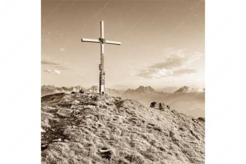 Blick vom Schafreiter ins Karwendelgebirge - Schafreiter Gipfelpanorama - Seitenverhältnis 1:1 - Schafreuter im Karwendel - weitere Infos unter https://www.kriner-weiermann.de