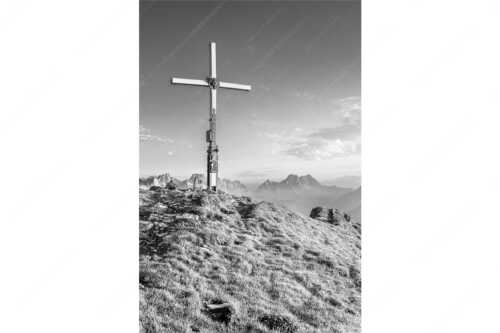 Blick vom Schafreiter ins Karwendelgebirge - Schafreiter Gipfelpanorama - Seitenverhältnis 2:3 - Schafreuter im Karwendel - weitere Infos unter https://www.kriner-weiermann.de