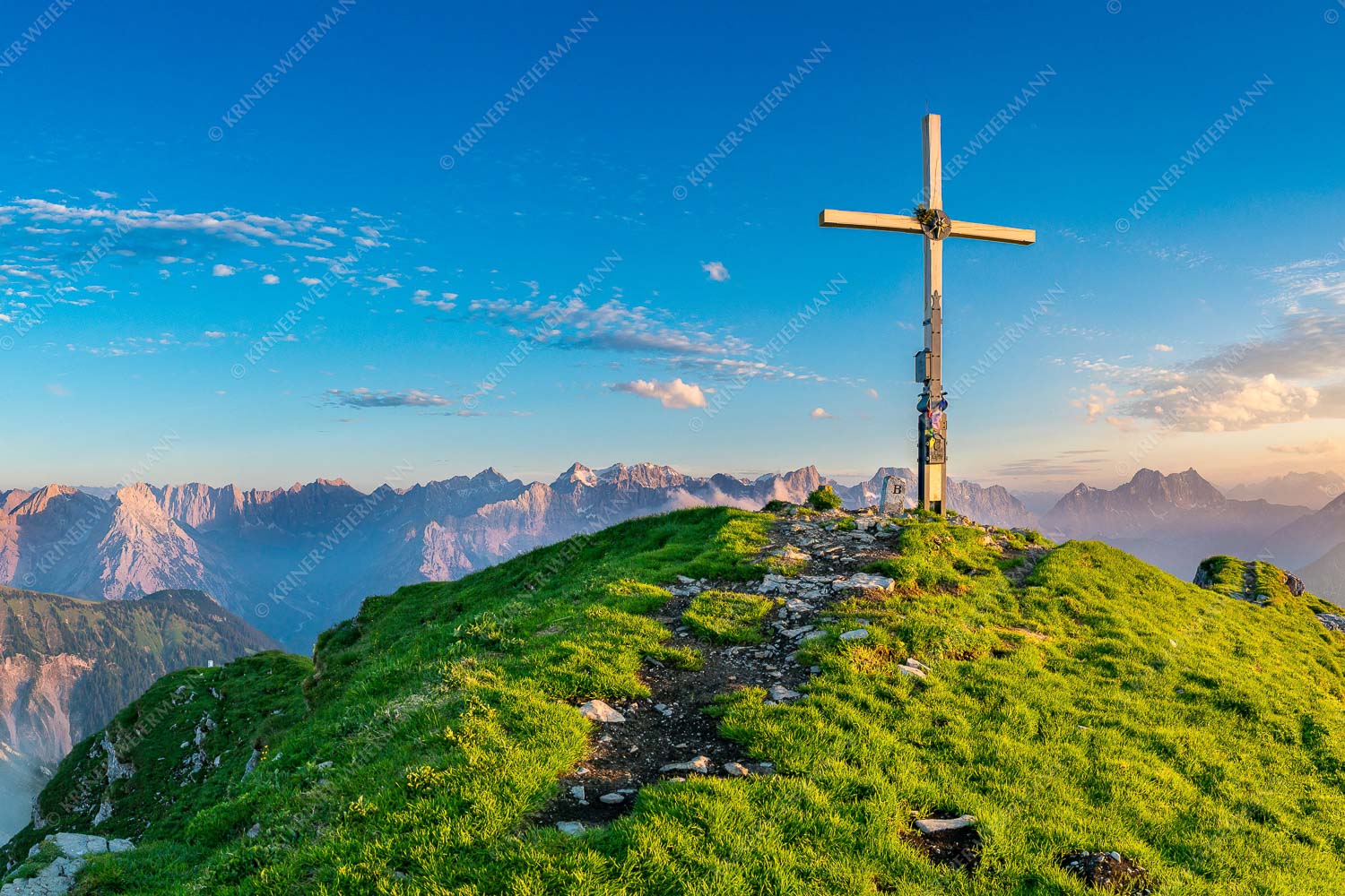 Schafreiter Gipfelpanorama – Seitenverhältnis 3:2 — Schafreuter im Karwendel Blick vom Schafreiter ins Karwendelgebirge