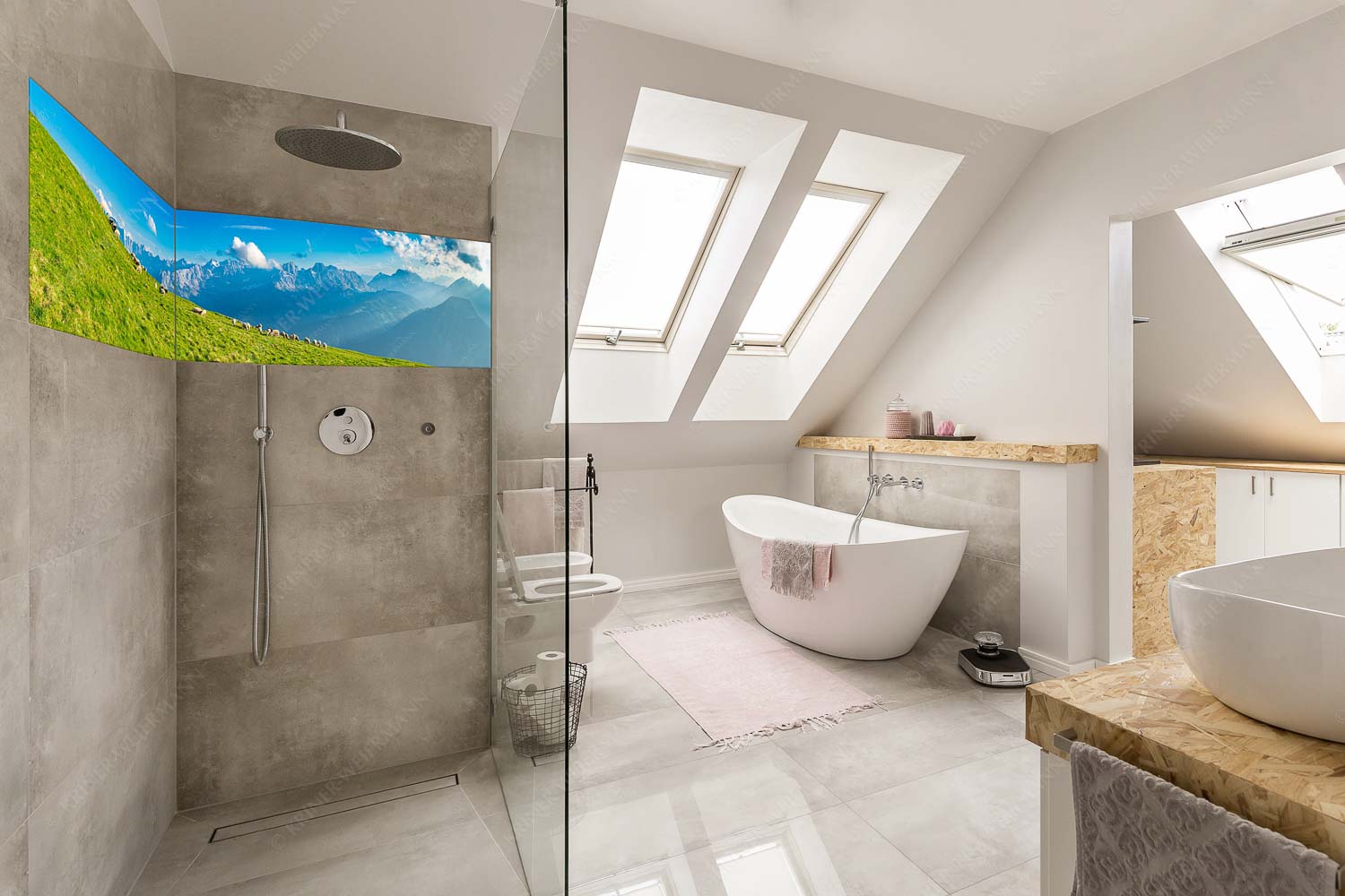 Schönste Karwendelweiden – Größe ca. 240x60cm, Seitenverhältnis 4:1 — Schafe im Karwendel Bergschafe am Schafreiter mit Blick zum Karwendelhauptkamm - Schönste Karwendelweiden - Größe ca. 240x60cm, Seitenverhältnis 4:1 - Schafe im Karwendel - weitere Infos unter https://www.kriner-weiermann.de