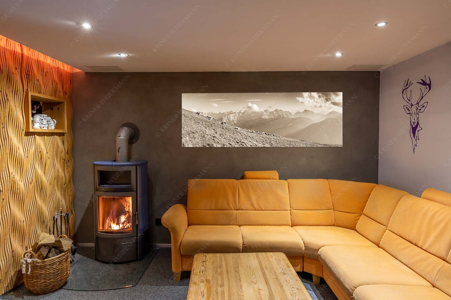 Schönste Karwendelweiden – Größe ca. 180x60cm, Seitenverhältnis 3:1 — Schafe im Karwendel Bergschafe am Schafreiter mit Blick zum Karwendelhauptkamm - Schönste Karwendelweiden - Größe ca. 180x60cm, Seitenverhältnis 3:1 - Schafe im Karwendel - weitere Infos unter https://www.kriner-weiermann.de