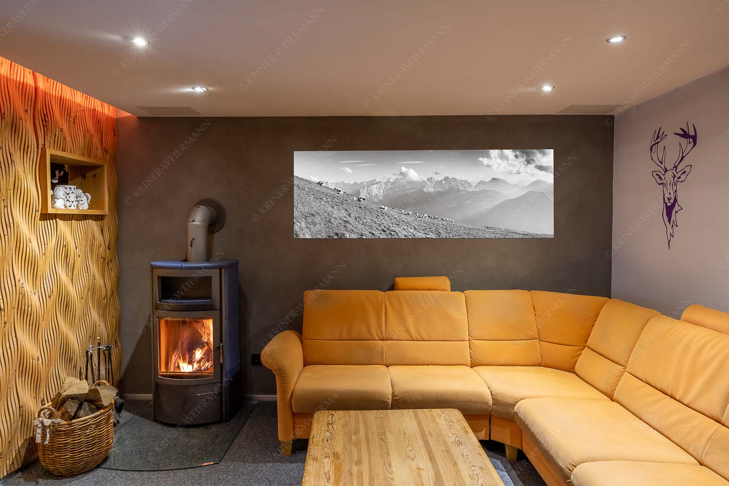 Schönste Karwendelweiden – Größe ca. 180x60cm, Seitenverhältnis 3:1 — Schafe im Karwendel Bergschafe am Schafreiter mit Blick zum Karwendelhauptkamm - Schönste Karwendelweiden - Größe ca. 180x60cm, Seitenverhältnis 3:1 - Schafe im Karwendel - weitere Infos unter https://www.kriner-weiermann.de