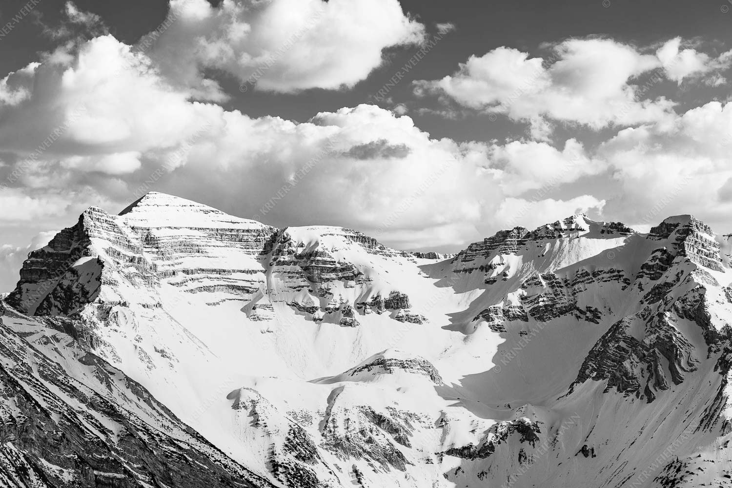 Soiernkessel – Seitenverhältnis 3:2 — Soiernspitze im Winter Blick zur Soiern- und Reissende Lahnspitze im Winter
