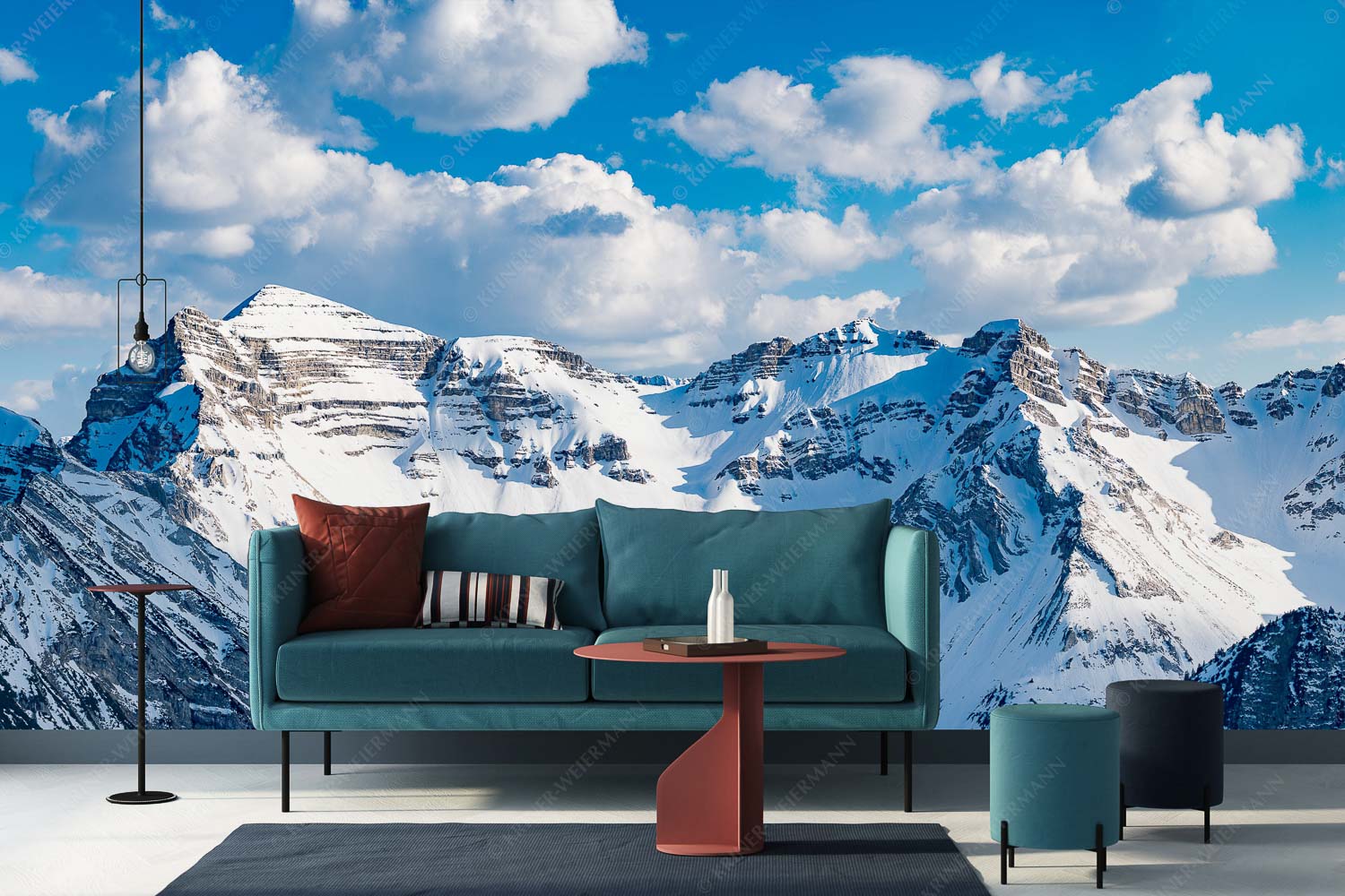 Soiernkessel – Größe ca. 400x200cm, Seitenverhältnis 2:1 — Soiernspitze im Winter Blick zur Soiern- und Reissende Lahnspitze im Winter - Soiernkessel - Größe ca. 400x200cm, Seitenverhältnis 2:1 - Soiernspitze im Winter - weitere Infos unter https://www.kriner-weiermann.de