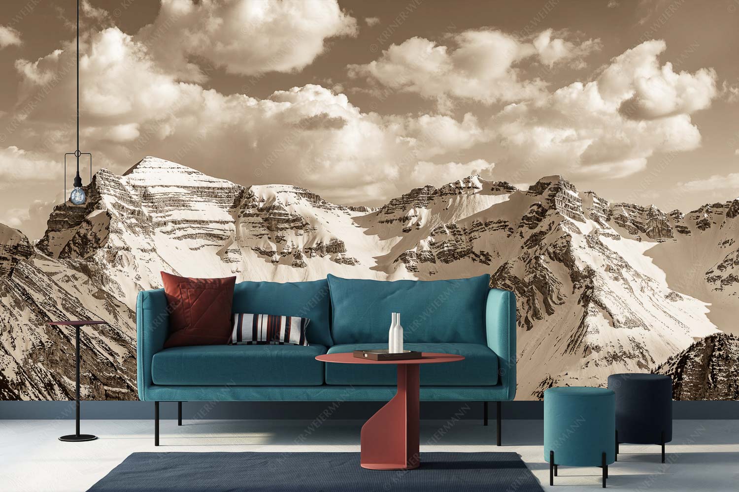 Soiernkessel – Größe ca. 400x200cm, Seitenverhältnis 2:1 — Soiernspitze im Winter Blick zur Soiern- und Reissende Lahnspitze im Winter - Soiernkessel - Größe ca. 400x200cm, Seitenverhältnis 2:1 - Soiernspitze im Winter - weitere Infos unter https://www.kriner-weiermann.de