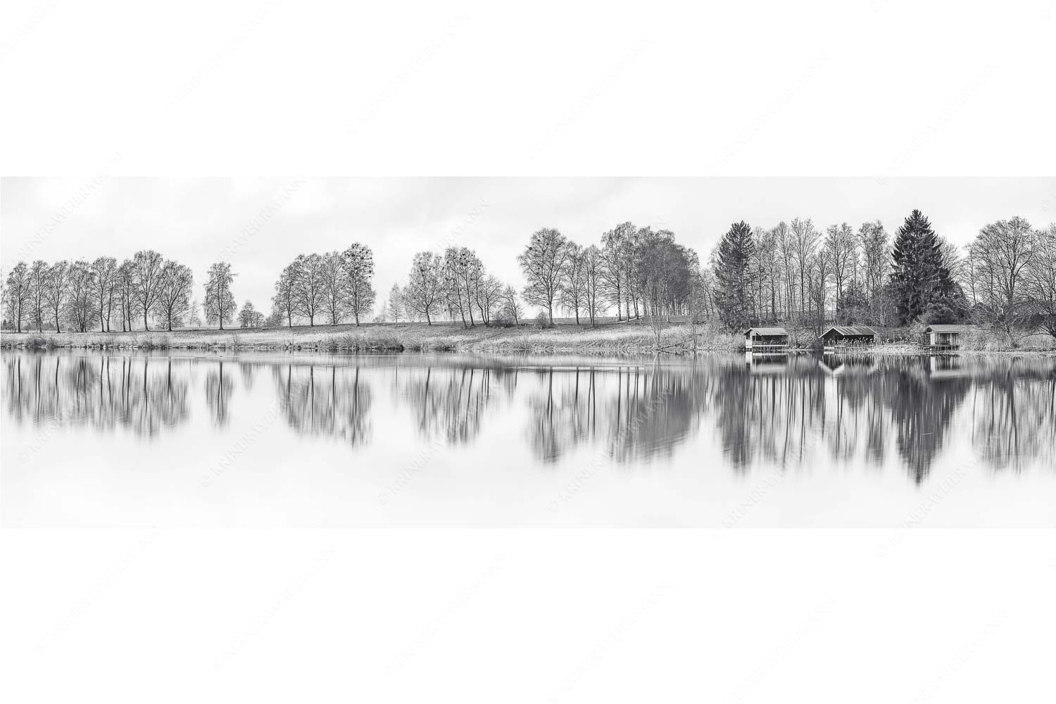 Spiegelungen am Staffelsee in Uffing