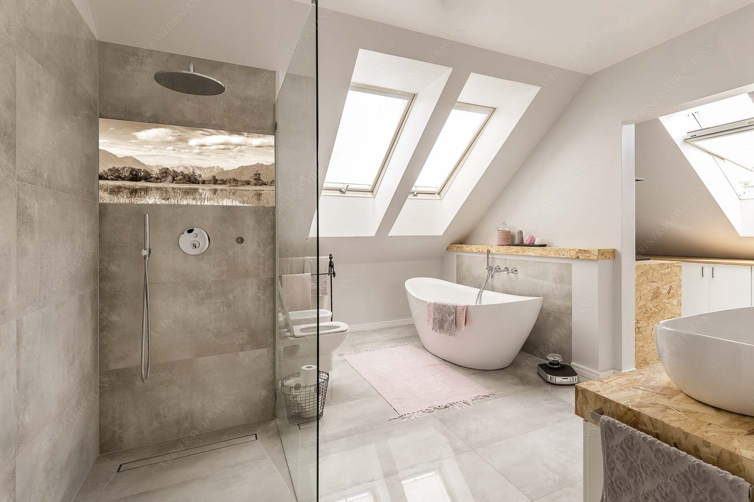 Überfluss – Größe ca. 100x50cm, Seitenverhältnis 2:1 — Murnau mit Alpspitze und Zugspitze Überschwemmtes Feld nach Hochwasser bei Murnau mit Zugspitzmassiv - Überfluss - Größe ca. 100x50cm, Seitenverhältnis 2:1 - Murnau mit Alpspitze und Zugspitze - weitere Infos unter https://www.kriner-weiermann.de