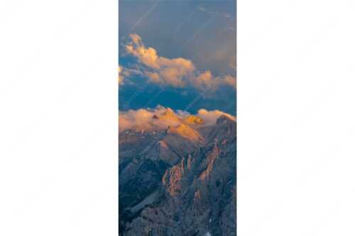Wetterwechsel an der Großen Seekarspitze im Karwendelgebirge - Umschwung - Seitenverhältnis 1:2 - Seekarspitze im Karwendel - weitere Infos unter https://www.kriner-weiermann.de