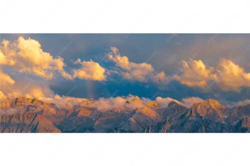 Wetterwechsel an der Großen Seekarspitze im Karwendelgebirge - Umschwung - Seitenverhältnis 2,5:1 - Seekarspitze im Karwendel - weitere Infos unter https://www.kriner-weiermann.de