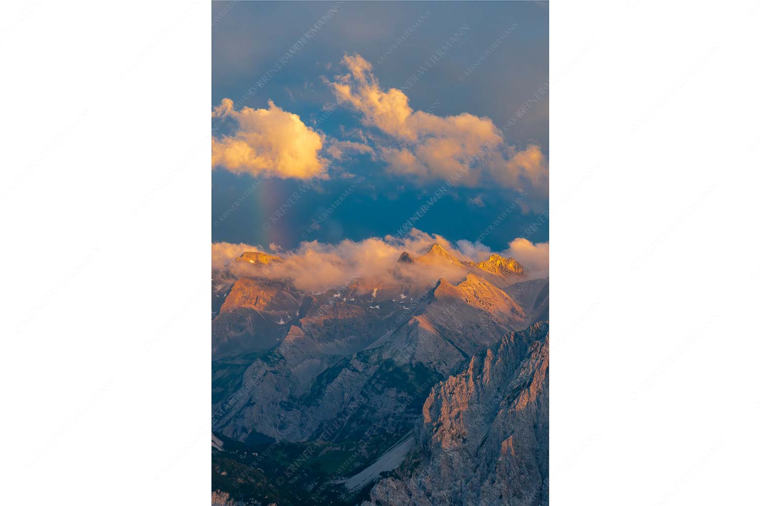 Umschwung – Seitenverhältnis 2:3 — Seekarspitze im Karwendel Wetterwechsel an der Großen Seekarspitze im Karwendelgebirge