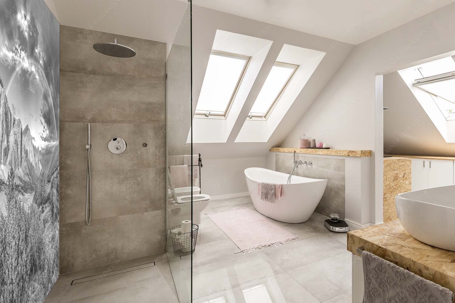 Verzaubert – Größe ca. 150x225cm, Seitenverhältnis 2:3 — Regenbogen Halleranger im Karwendelgebirge Regenbogen über dem Lafatscher und dem Halleranger im Karwendelgebirge - Verzaubert - Größe ca. 150x225cm, Seitenverhältnis 2:3 - Regenbogen Halleranger im Karwendelgebirge - weitere Infos unter https://www.kriner-weiermann.de